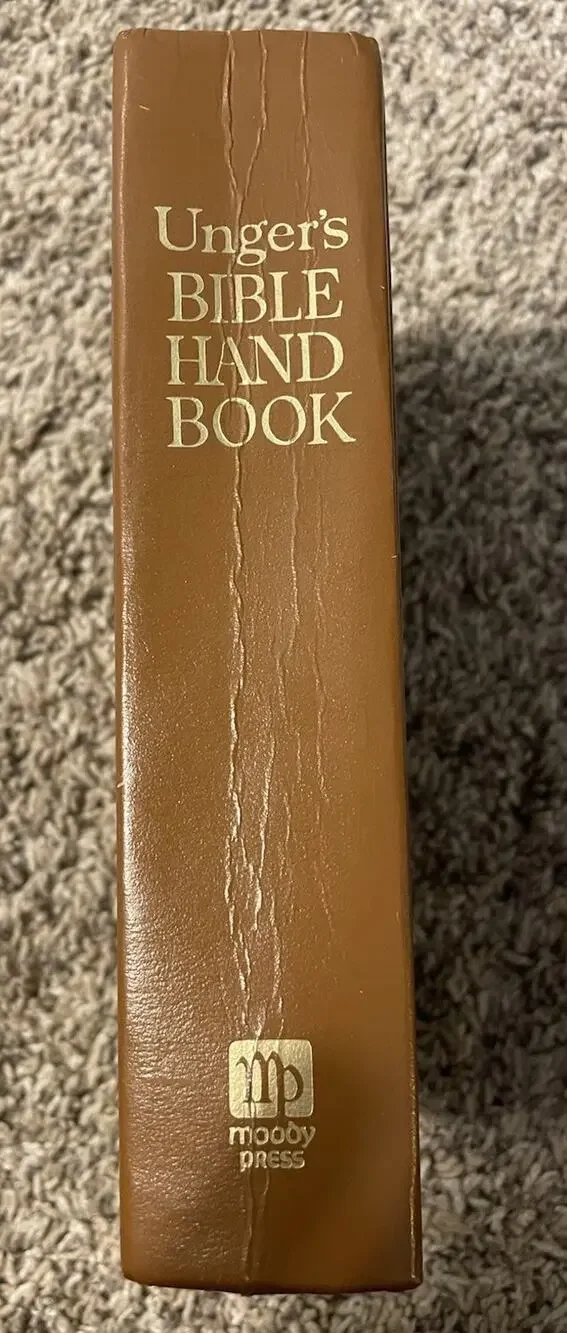 Unger's Bible Handbook Moody Press Book First Edition Twelfth Printing 1979